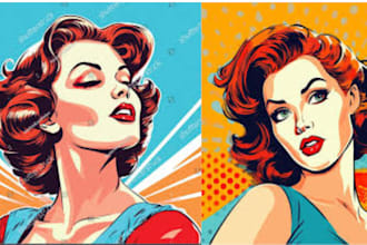 vintage poster retro vintage art comic book cover comic poster