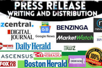 do press release writing and press release distributions