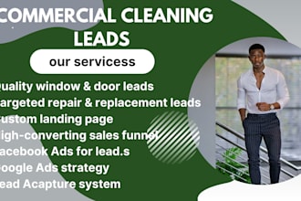 home cleaning janitorial air duct pressure washing commercial cleaning leads