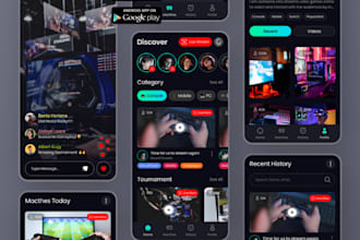 develop live streaming app video streaming website radio app music streaming app