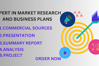 do powerful market research, customer analysis, business plan, and swot analysis