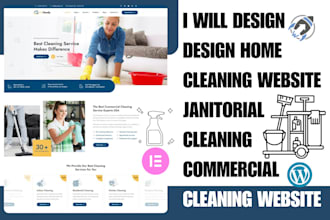 design home cleaning website janitorial cleaning commercial cleaning website