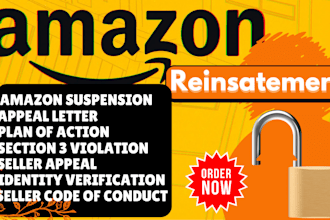 amazon reinstatement appeal letter section 3 amazon account reactivation