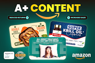 craft and install amazon a plus content, ebc, premium a plus