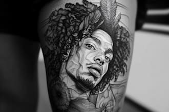 make a unique custom tattoo design