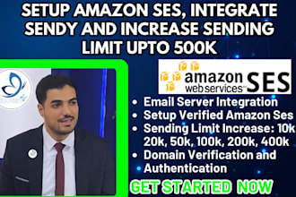 configure and increase aws amazon ses with sendgrid SMTP ec2 and email marketing