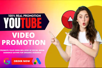 do organic youtube video promotion and channel growth