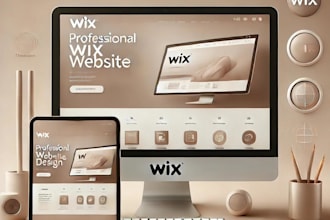 redesign wix booking membership printful printify wix event website german wix