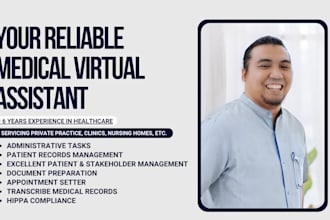 be your one stop medical virtual assistant