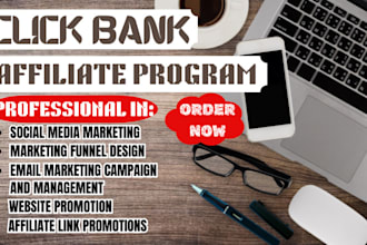 create clickbank affiliate marketing funnel or landing page