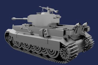 convert your concept art to 3d character model, 3d game asset, props and object