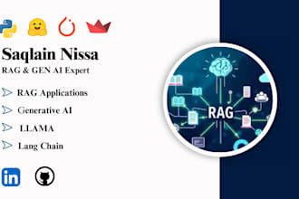 create generative ai, nlp, llm, and rag projects