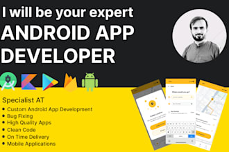 be your native android app developer using kotlin for android app development