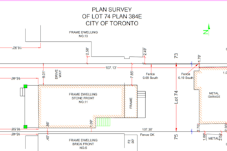 draw scaled property plot, site layout plan for city permit