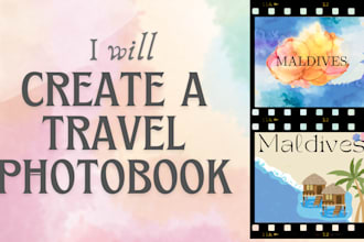 design a digital travel photobook