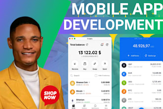 develop crypto wallet app fintech payment app developer mobile app development
