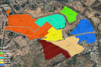 gis mapping and illustration using arcgis