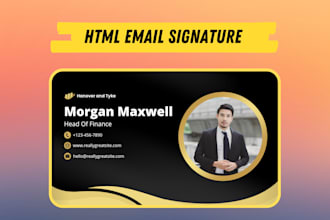 make clickable html email signature for any platform
