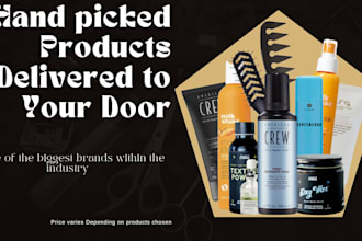 provide expert barbering advice, tailored haircut, and ship quality hair product