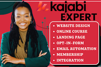 kajabi website design, kajabi online course, kajabi sales funnel, landing page