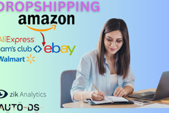 be your professional aliexpress, walmart, amazon to ebay dropshipping expert