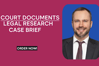 expertly handle legal research, memo, case briefs, business laws