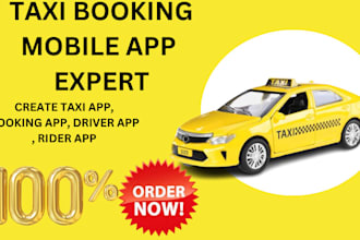 do custom taxi booking app for your business