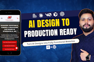 convert your ai website from lovable, bolt, v0, claude to wordpress elementor