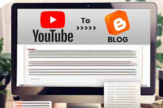 convert any youtube video to articles for your blog