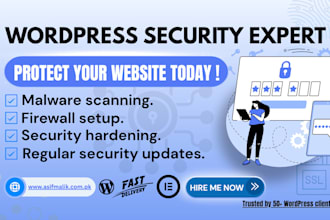secure wordpress website from hackers