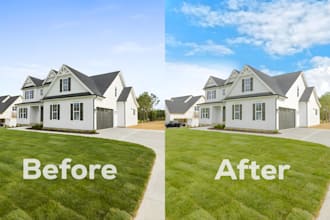 do real estate photo editing and retouching services