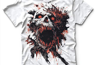 draw amazing cartoon t shirt design for you
