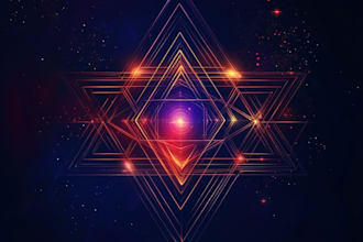 design unique sacred geometry or mystical logo for you