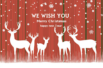 make a custom christmas card