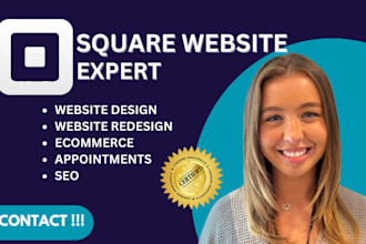square website design square website redesign square ecommerce square bookings