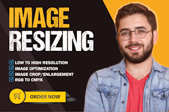 optimize image, compress, resize image, crop, and upscale image