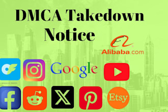 send dmca takedown notice to remove harassing leaked infringing copyright