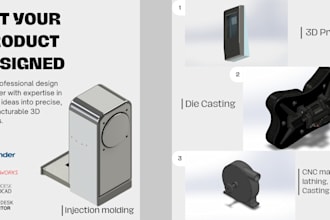 3d modeliing for injection molding