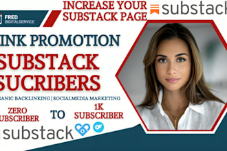 do powerful promotion for substack newsletter to real and active audience