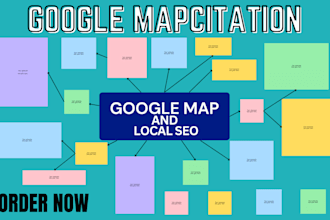 set up ten thousand google maps citations for gmb ranking and local SEO