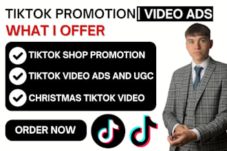 setup tiktok shop, tiktok video ads, instagram post reel, christmas tiktok video