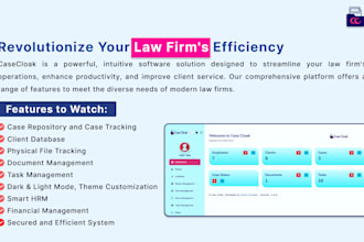build a comprehensive legal case management solution