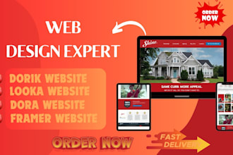 dora website dorik website framer website  looka website jimdo