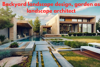 do backyard landscape design, garden as landscape architect