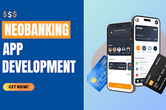 develop neo banking solution, payment app, fintech app