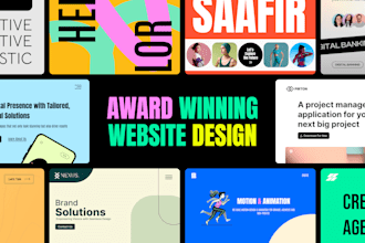 design modern website and landing page UI and UX in figma