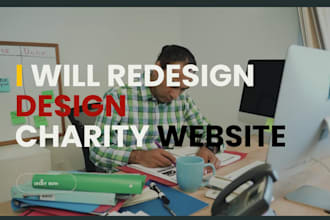create nonprofit website, charity, ngo, crowdfunding, church donation website