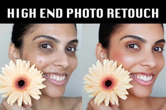 do high end retouching