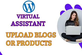 be your wordpress virtual assistant for data entry, web research and copy paste