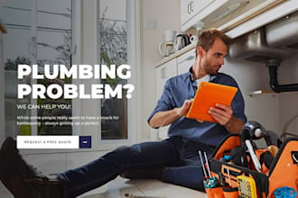 design handyman website construction website home renovation cleaning website